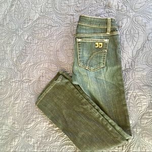 Joes jeans boot cut. Still have tons of wear!